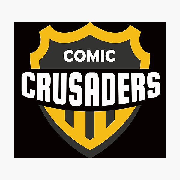 Comic Crusaders Gear 2 Photographic Print