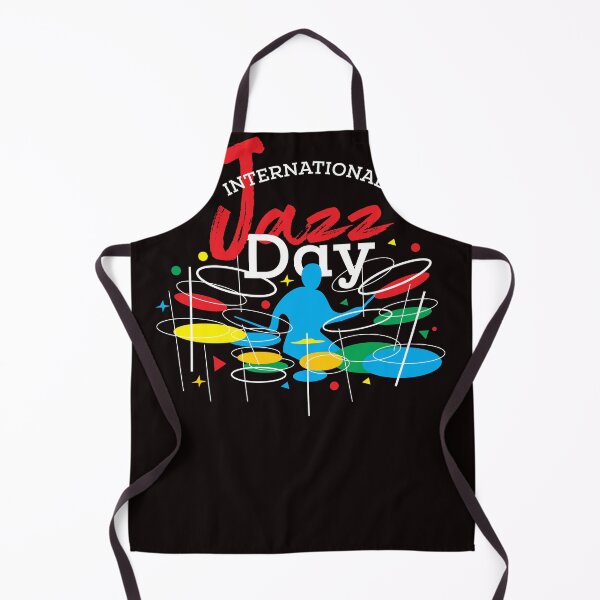 Item preview, International Jazz Day with Jazz Drummer designed and sold by jazzworldquest.