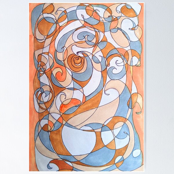 Item preview, Abstract Swirls designed and sold by Hannah Hutchison.
