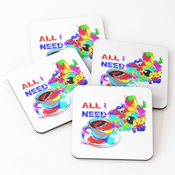 Item preview, all i need is coffee and my camera designed and sold by MXanwar.
