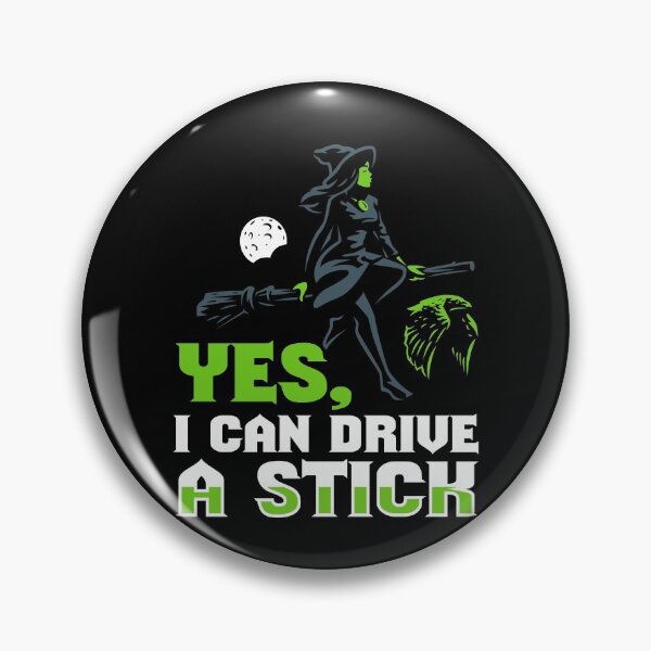 Item preview, I Can Dirve A Stick Halloween Witch designed and sold by MooonTees.
