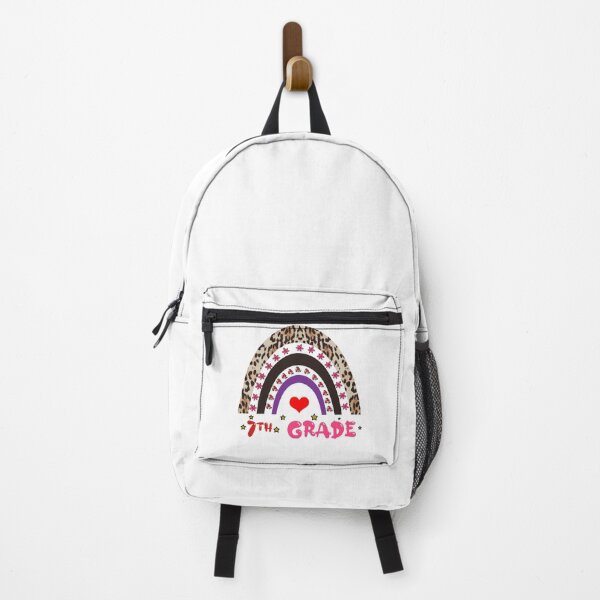 Artikelvorschau, Leopard Rainbow siebte Klasse Lehrerin 7. zurück in die Schule Frauen entworfen und verkauft von Artsy Aura ⭐⭐⭐⭐⭐ .
