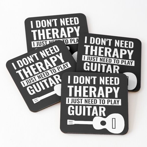 Item preview, I Don't Need Therapy I Just Need to Play Guitar designed and sold by Funwithmusic.