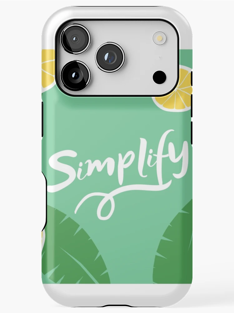 Aperçu 1 sur 4. Coque iPhone avec l'œuvre Simplifier créée et vendue par Rimmi01.