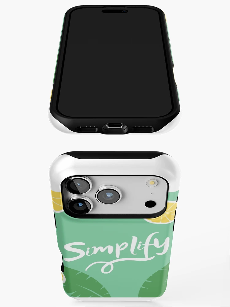 Aperçu 3 sur 4. Coque iPhone avec l'œuvre Simplifier créée et vendue par Rimmi01.