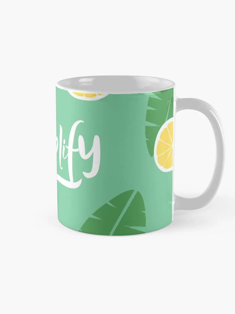 Thumbnail 3 of 6, Coffee Mug, Simplify designed and sold by Rimmi01.