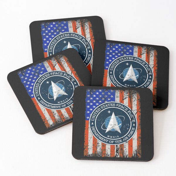 Aperçu de l'œuvre Logo United States Space Force Drapeau américain| Cadeau parfait | Don de force créée et vendue par antbeka.