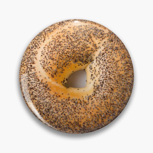 Item preview, POPPY SEED BAGEL designed and sold by TheButchQueen.