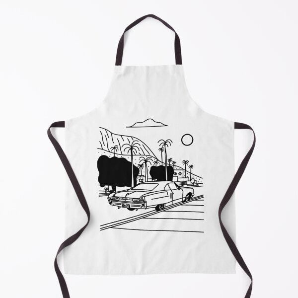 Item preview, Los Angeles Landscape Line Art designed and sold by VADIMproducts.