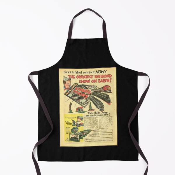 Item preview, Vintage Train Ad Retro Railroad Model Advert 1950s Gift designed and sold by TheAplus.