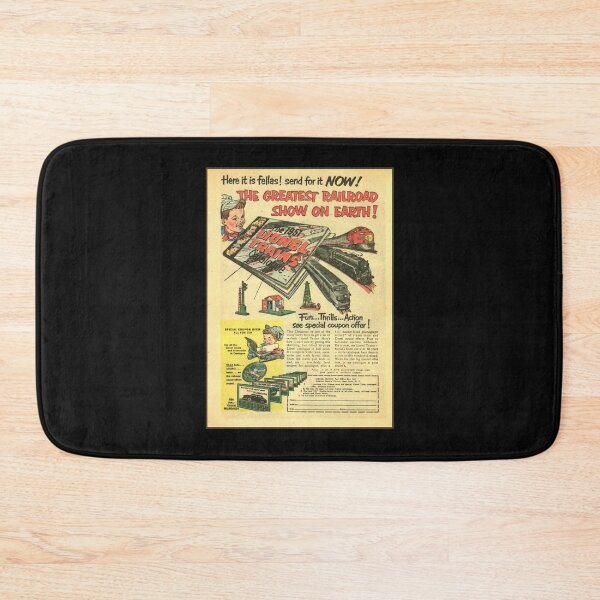 Item preview, Vintage Train Ad Retro Railroad Model Advert 1950s Gift designed and sold by TheAplus.
