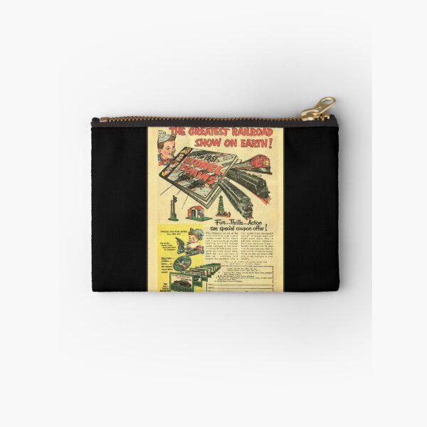 Item preview, Vintage Train Ad Retro Railroad Model Advert 1950s Gift designed and sold by TheAplus.
