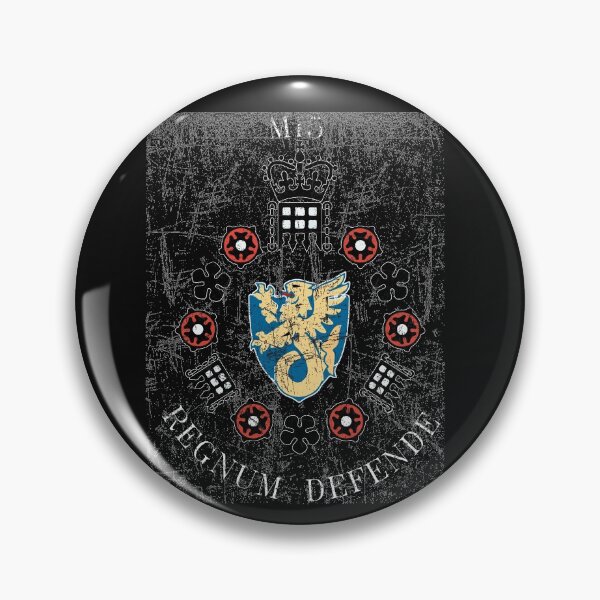 Item preview,  MI5  British Intelligence Security Service Distressed designed and sold by arrowroottees.