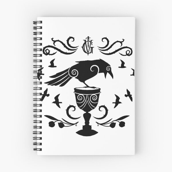 Item preview, The Dregs cup and crow ft. the Grishaverse symbol  designed and sold by StandOutApparel.