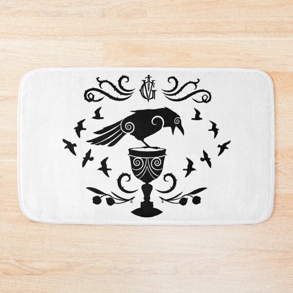 Item preview, La copa Dregs y el cuervo con el símbolo Grishaverse designed and sold by StandOutApparel.