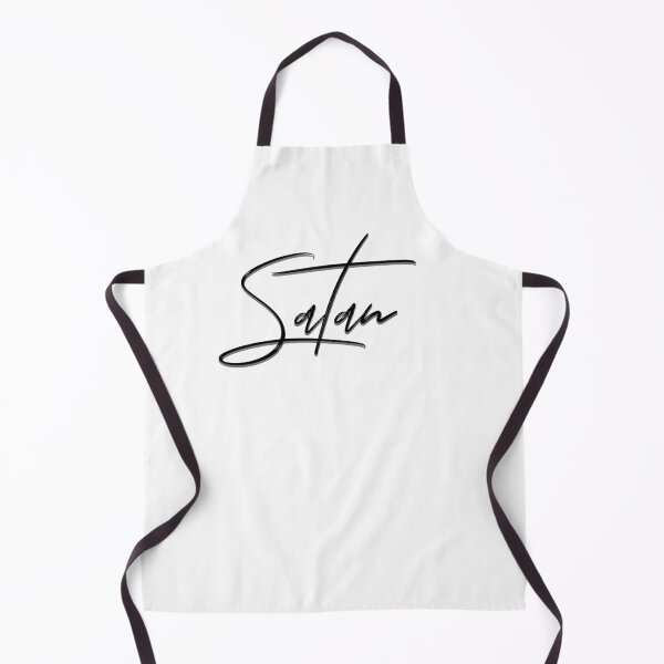 Item preview, Satan - Black writing designed and sold by EdgyDesignForU.