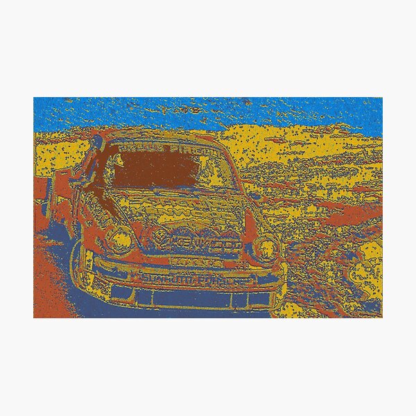 Vista previa del artículo con la obra «CARTEL DE LEYENDAS DE RALLY WRC», diseñado y vendido por theoneguycam.
