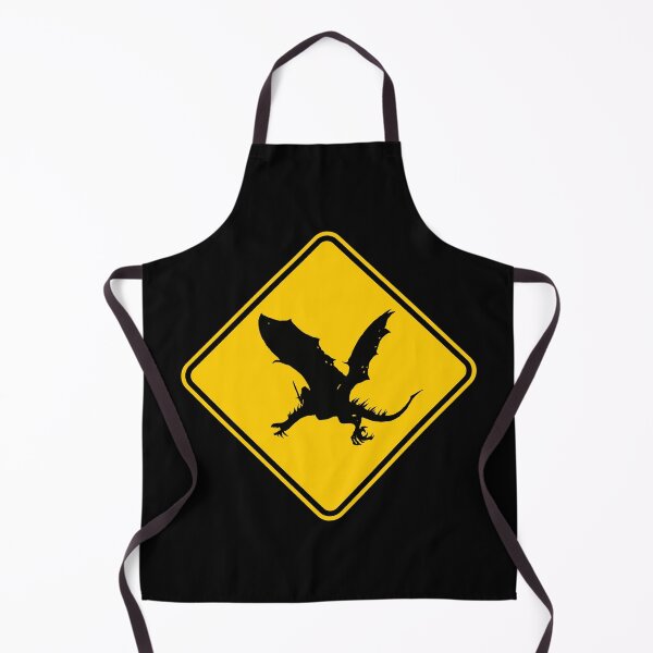 Item preview, Fellbeast warning sign designed and sold by NerdScribblings.