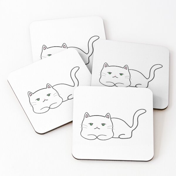 Item preview, White Cat designed and sold by Vibekillerz.