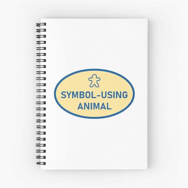 Item preview, Kenneth Burke Symbol-Using Animal Emblem designed and sold by rhetoricality.