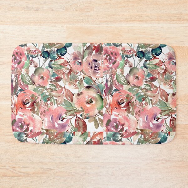 Item preview, floral nose cover, floral print face cover designed and sold by marmothel.