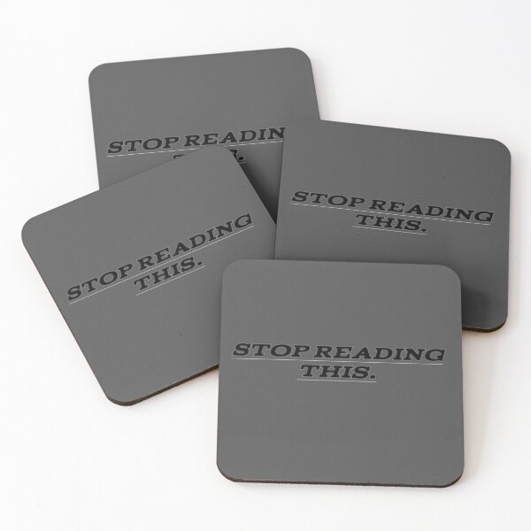 Item preview, Stop Reading This designed and sold by J+J Photography.