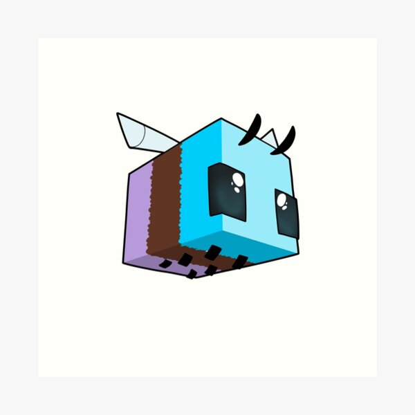 Create meme minecraft paper, paper bee from minecraft, bee minecraft  papercraft - Pictures 