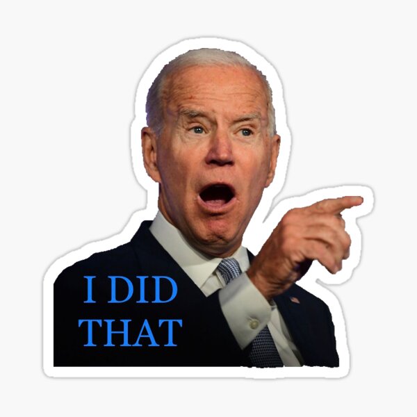 Artikel-Vorschau von Biden, ich habe diesen Zapfsäulenpunkt gemacht, designt und verkauft von OneWickedGinger.