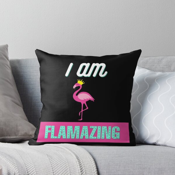 Item preview, I am flamazing, I just really like flamingos, cute flamingos, I am amazing designed and sold by 732Studio.