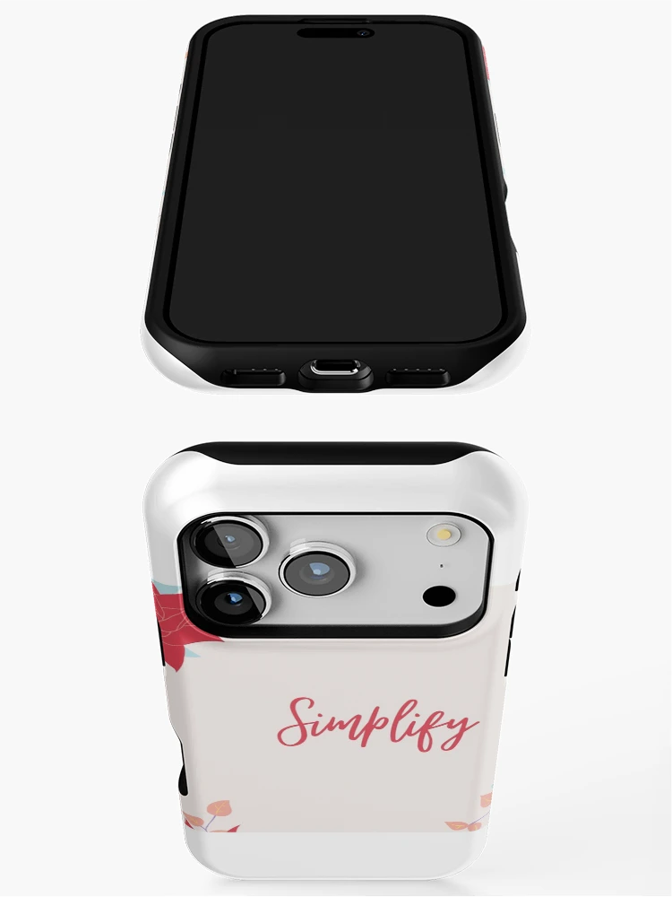 Thumbnail 3 of 4, iPhone Case, Simplify designed and sold by Rimmi01.
