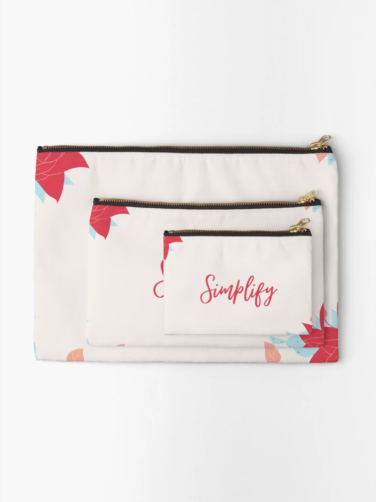 Thumbnail 2 of 4, Zipper Pouch, Simplify designed and sold by Rimmi01.