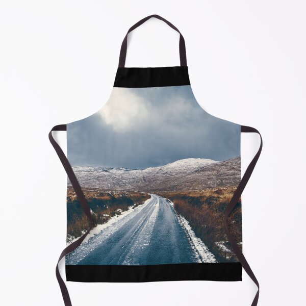 Item preview, An icy road to the mountains in winter in Ireland, County Donegal designed and sold by AlbertMi.