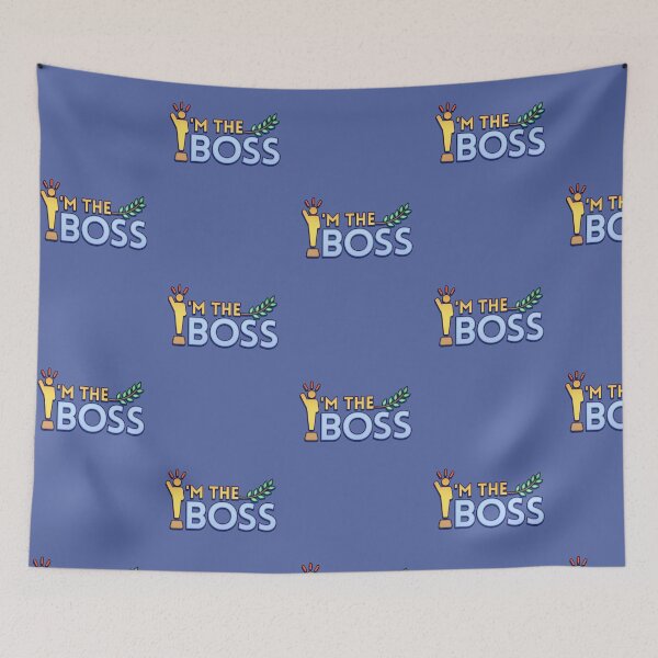 Item preview, I'm not Bossy, I'm the BOSS like Julius Ceasar was. Blue designed and sold by yashik.