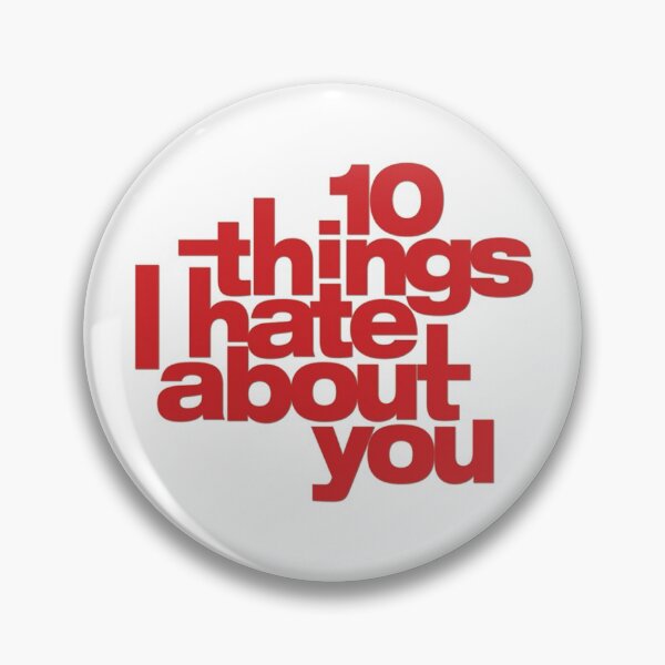 Item preview, 10 things i hate about you logo red designed and sold by annasantermans.