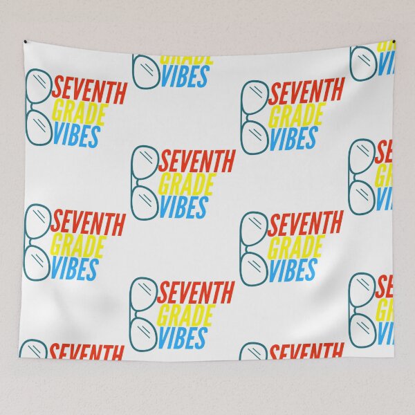 Item preview, Seventh Grade Vibes T-shirt | T-shirt For Seventh Grade Students | T-shirt For Back to School designed and sold by ChopshopTEXT.