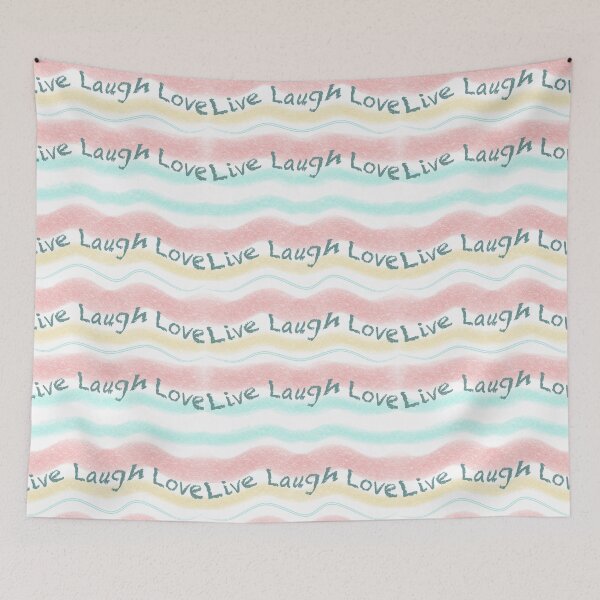 Item preview, Live, Luagh, Love qoute designed and sold by Dayna Laudensack.