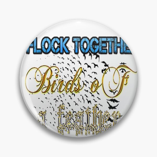 Item preview, Birds of a feather flock together  space cartoon cute alien  designed and sold by atomsama.