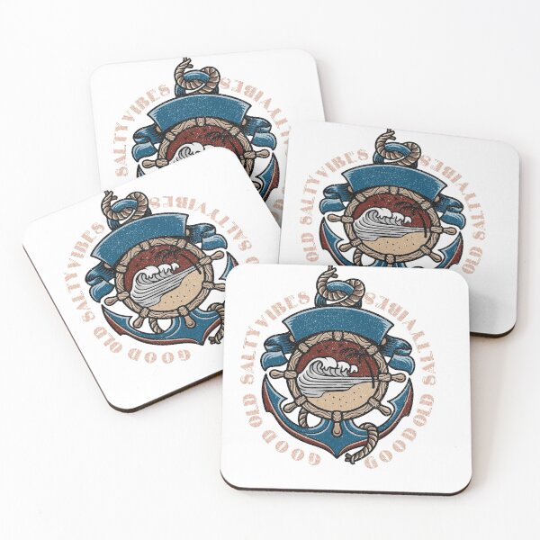 Item preview, Good Old Salty Vibes-Nautical designed and sold by surfcrowd.