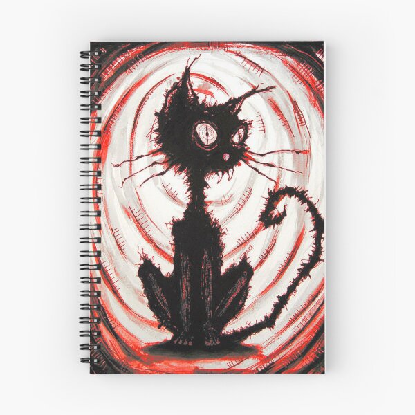 Item preview, Halloween black cat with red designed and sold by Rush Whitacre.