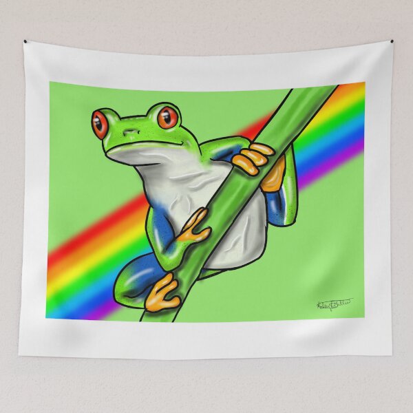 Item preview, Tree Frog  designed and sold by Crazedbroom.