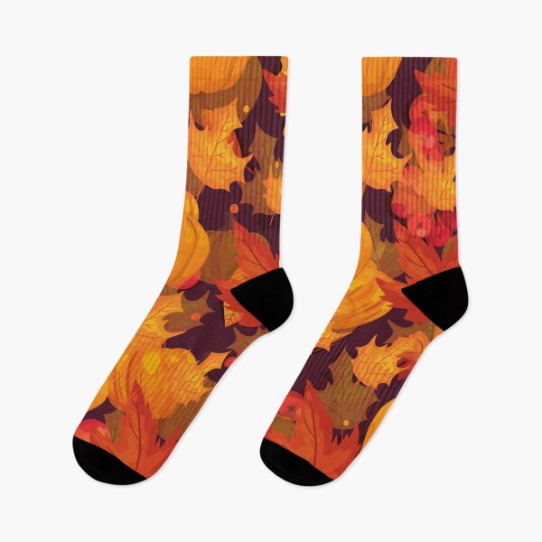 Item preview, Autumn Fall Leaves Patterned  designed and sold by Designs By YL.
