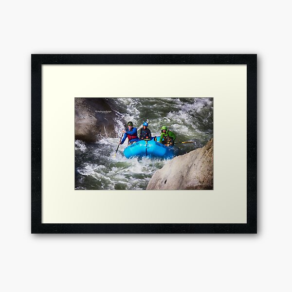 Whitewater Framed Art Print