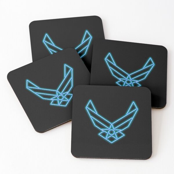 Item preview, Neon US Air Force Emblem| Perfect Gift | Force gift designed and sold by antbeka.