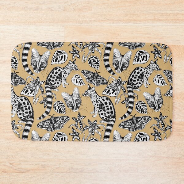 Item preview, Genet in the Tropical Forest (Honey Background)  designed and sold by illucalliart.