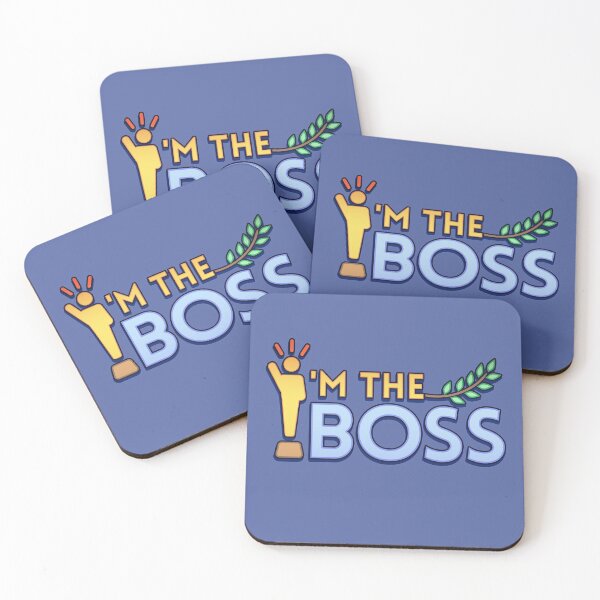Item preview, I'm not Bossy, I'm the BOSS like Julius Ceasar was. Blue designed and sold by yashik.
