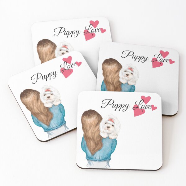 Item preview, Puppy Love Hearts designed and sold by Glow & Grit – a mix of softness and edge.