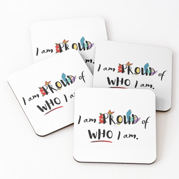 Item preview, I am PROUD of WHO I am  designed and sold by XyliaDesign.
