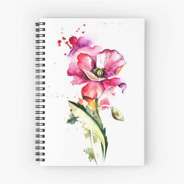 Artikelvorschau, Aquarell roter Mohn entworfen und verkauft von Anna Ivanova.