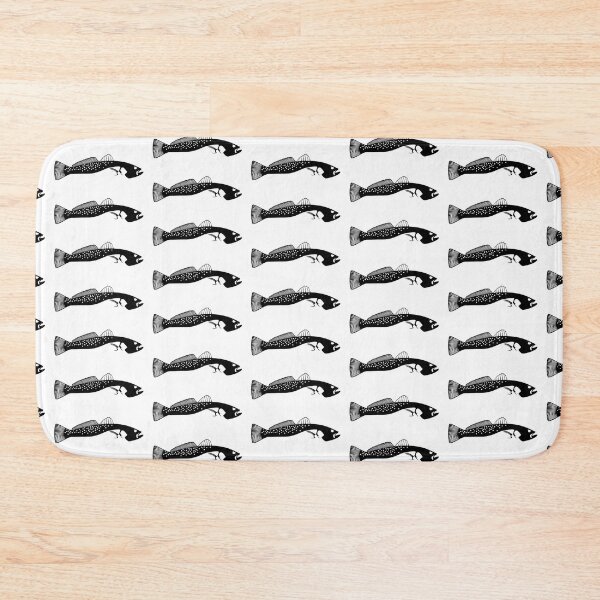 Item preview, black trout  designed and sold by Broken Antler Designs .