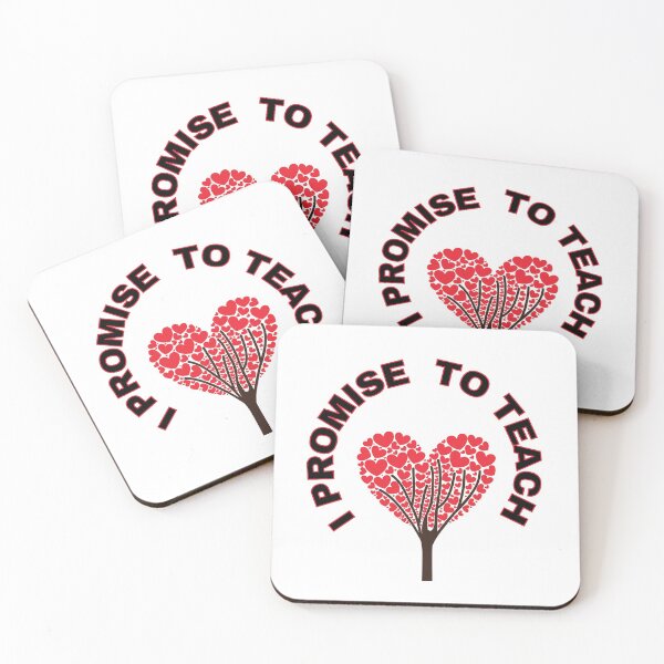 Item preview, I PROMISE TO TEACH LOVE  designed and sold by Artloverperson1.